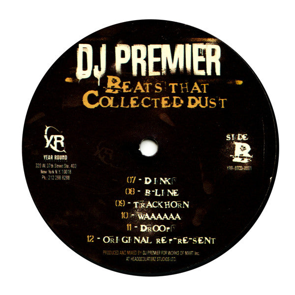 DJ Premier : Beats That Collected Dust Vol. 1 (LP)