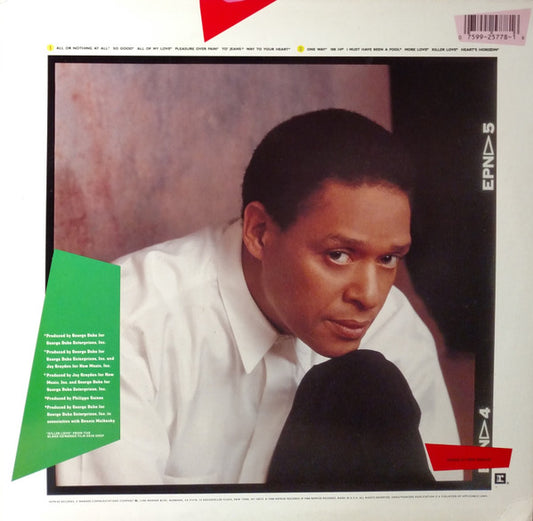 Al Jarreau : Heart's Horizon (LP, Album)