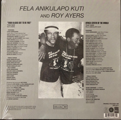 Fela Anikulapo Kuti* And Roy Ayers : Music Of Many Colours (LP, Album, RE)