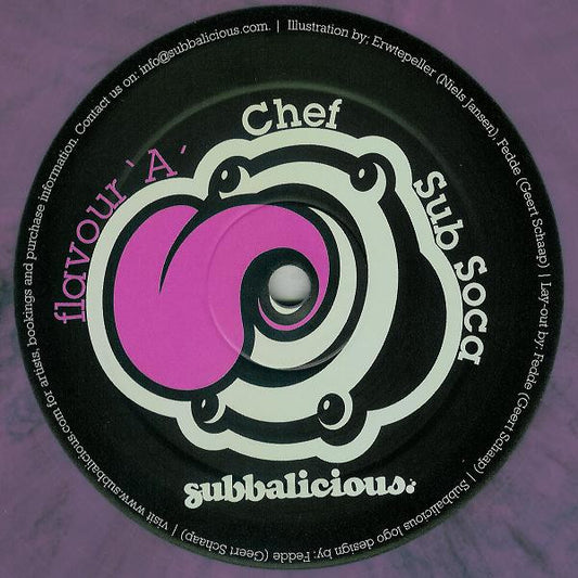 Chef* / Cluekid : Sub Soca / Monkey Style (12", Pin)
