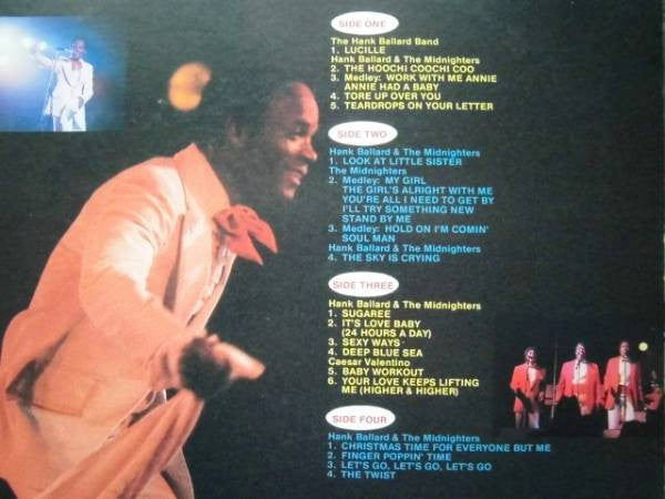 Hank Ballard And The Midnighters* : Live At The Palais (2xLP, Album, Gat)