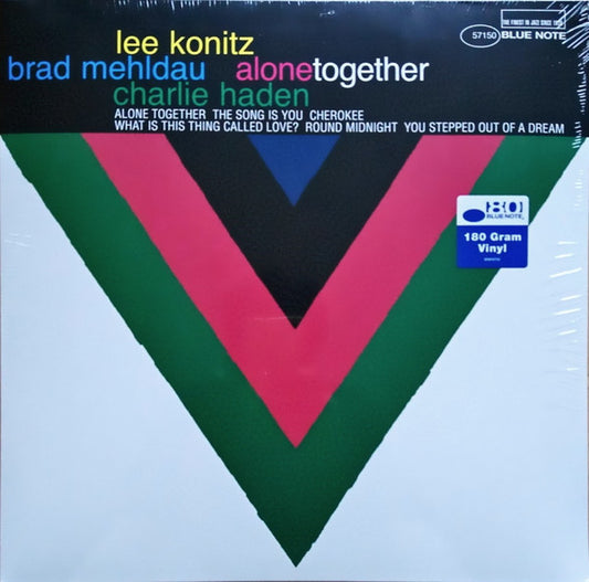 Lee Konitz & Brad Mehldau & Charlie Haden : Alone Together (2xLP, Album, RE, 180)