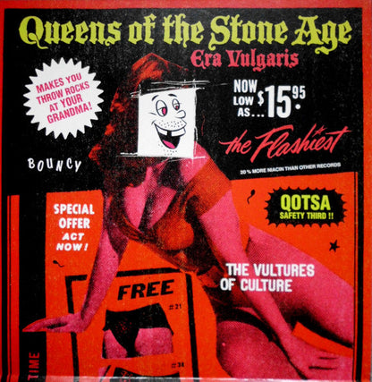 Queens Of The Stone Age : Era Vulgaris (LP, Album, RE, Gat)