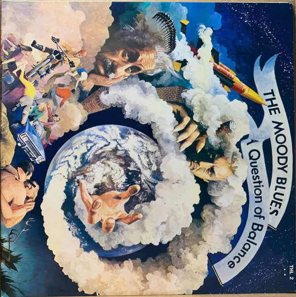 The Moody Blues : A Question Of Balance (LP, Album, Whi)