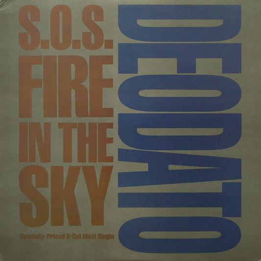 Deodato* : S.O.S. Fire In The Sky (12", Maxi, All)