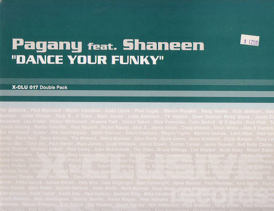 Pagany feat Shaneen : Dance Your Funky (2x12", Promo)