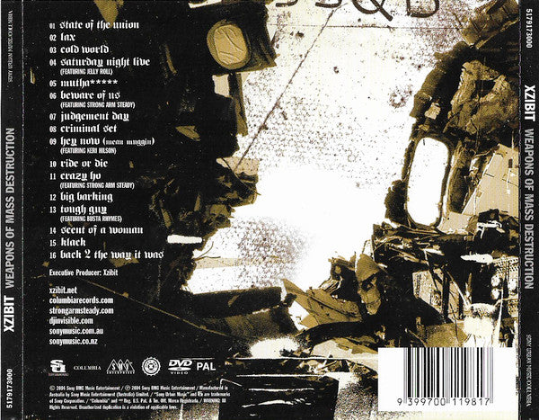 Xzibit : Weapons Of Mass Destruction (CD, Album + DVD-V, PAL)