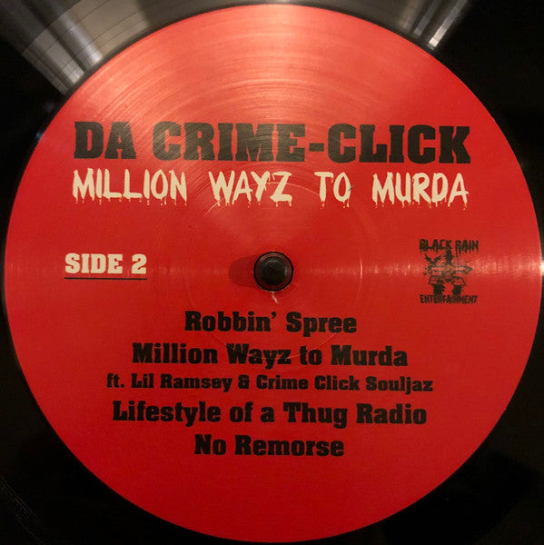 Da Crime Click : Million Wayz To Murda (LP, Album, Ltd, RE)