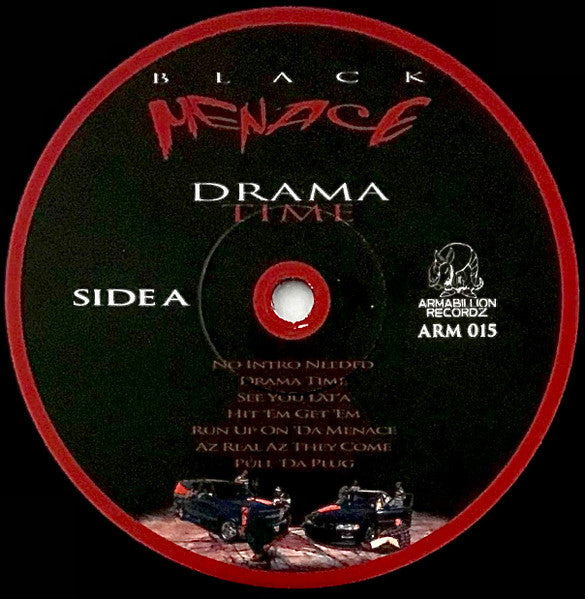 Black Menace : Drama Time (LP, Album, Ltd, Num, RE)