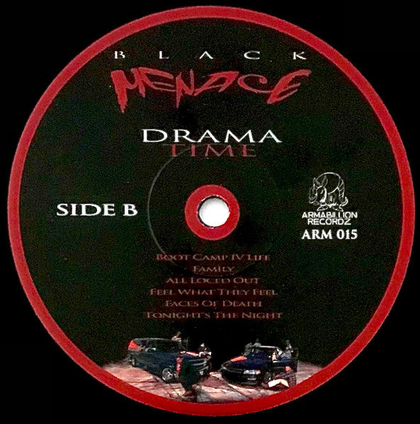 Black Menace : Drama Time (LP, Album, Ltd, Num, RE)
