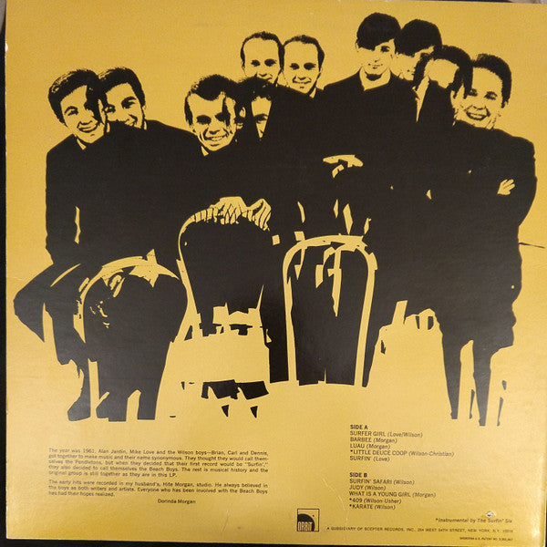 The Beach Boys / The Surfin' Six : The Beach Boys' Greatest Hits (1961-1963) (LP, Comp, Ora)
