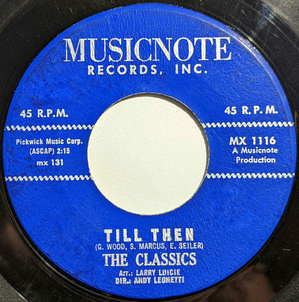 The Classics (4) : Till Then (7", Single)