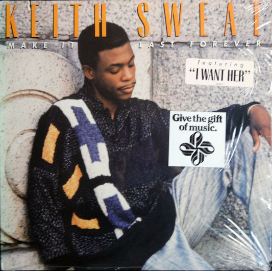 Keith Sweat : Make It Last Forever (LP, Album, SRC)