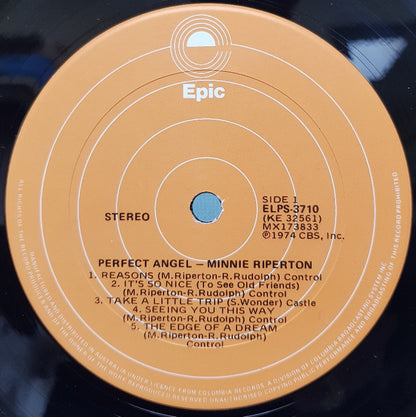 Minnie Riperton : Perfect Angel (LP, Album)