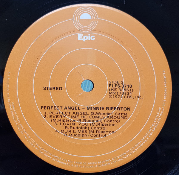 Minnie Riperton : Perfect Angel (LP, Album)