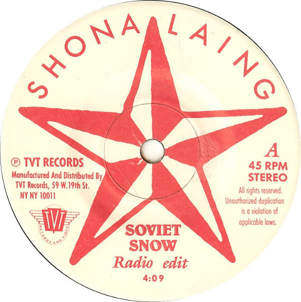 Shona Laing : Soviet Snow (7", Single)
