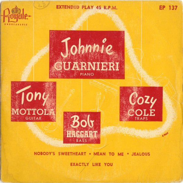 Johnnie Guarnieri* : Nobody's Sweetheart (7", EP)