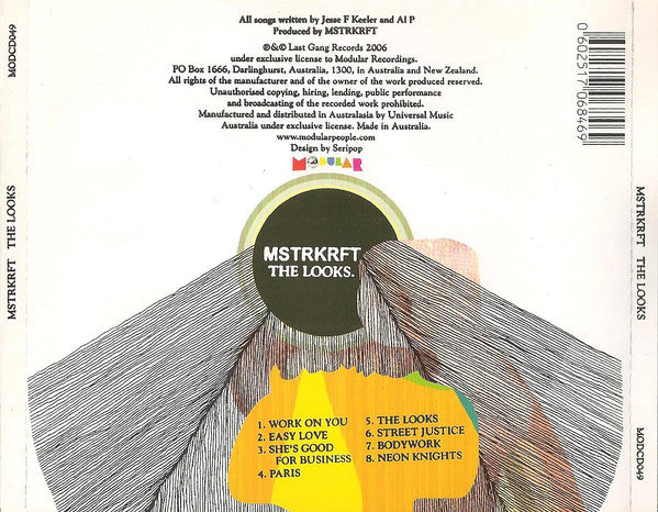 MSTRKRFT : The Looks (CD, Album)