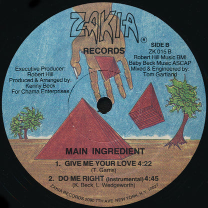 Main Ingredient* : Do Me Right (12")