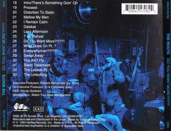 The Roots : Do You Want More?!!!??! (CD, Album, RE)