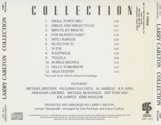Larry Carlton : Collection (CD, Comp, Club, BMG)