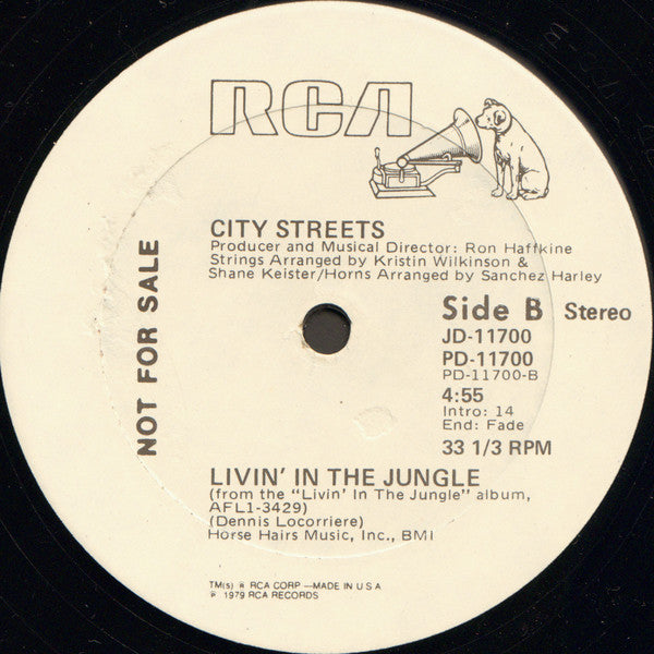 City Streets : Get It Up Get It In (12", Promo)