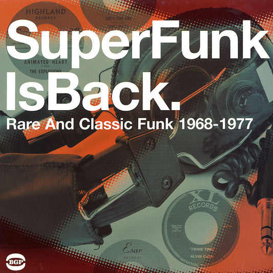 Various : SuperFunk Is Back. Rare And Classic Funk 1968-1977 (2xLP, Comp)