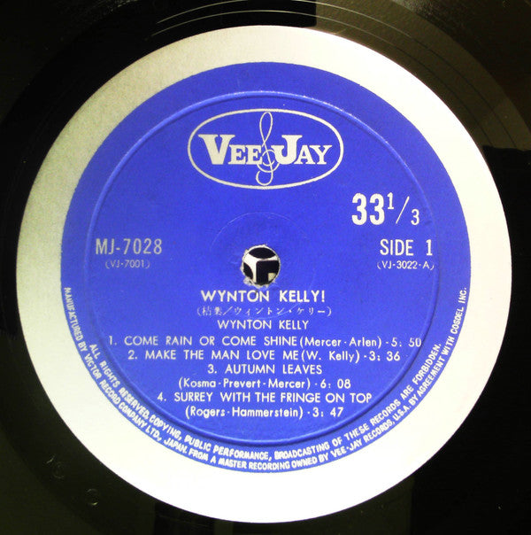 Wynton Kelly : Wynton Kelly! (LP, Album, Mono)