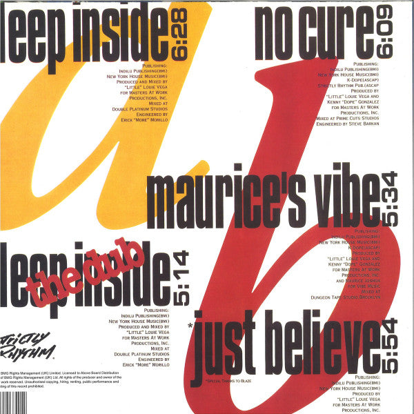 Hardrive : Deep Inside (12", EP, RE, RM, RP, Whi)