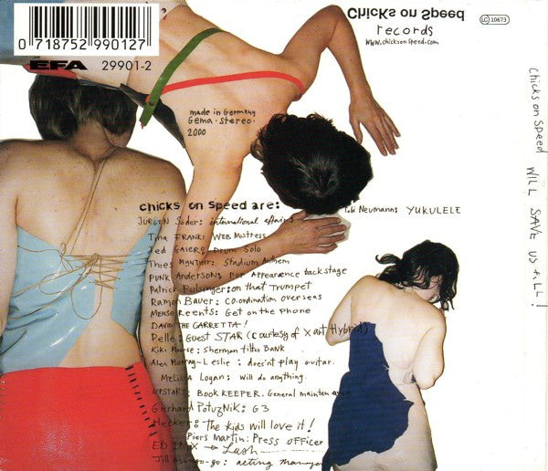 Chicks On Speed : Chicks On Speed Will Save Us All! (CD, Album)