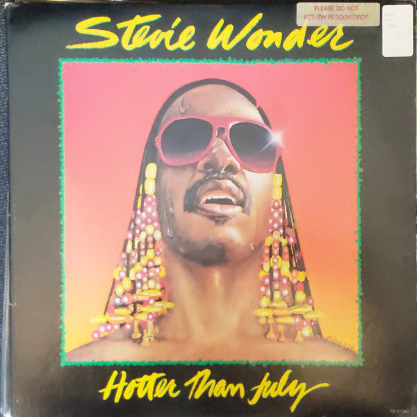 Stevie Wonder : Hotter Than July (LP, Album, Sup)