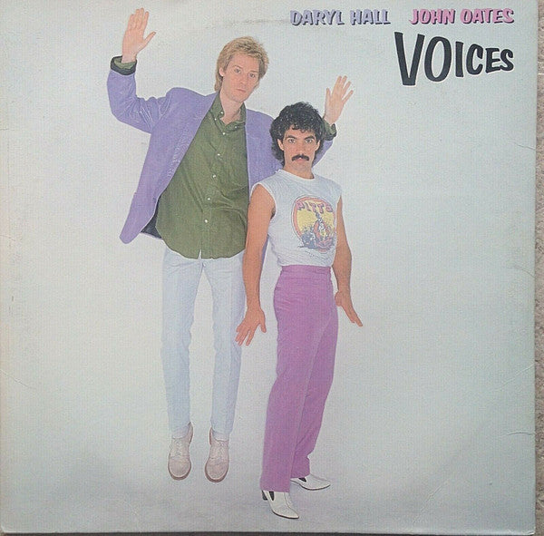 Daryl Hall & John Oates : Voices (LP, Album, RE, RP)