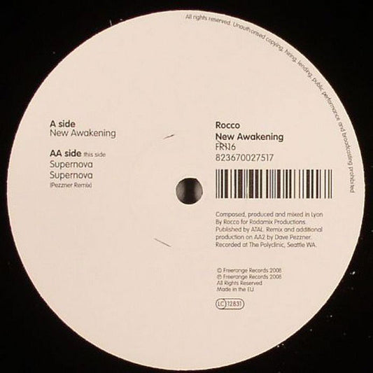 Rocco* : New Awakening (12")