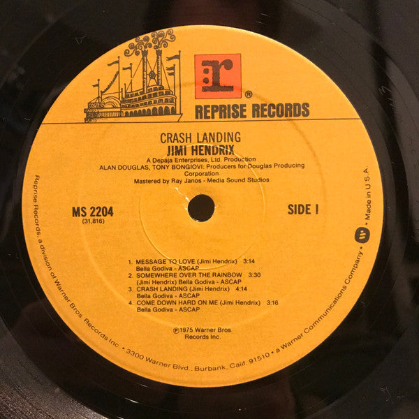 Jimi Hendrix : Crash Landing (LP)