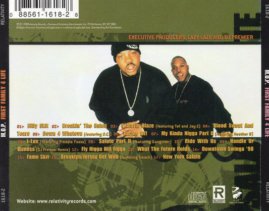M.O.P. : First Family 4 Life (CD, Album)