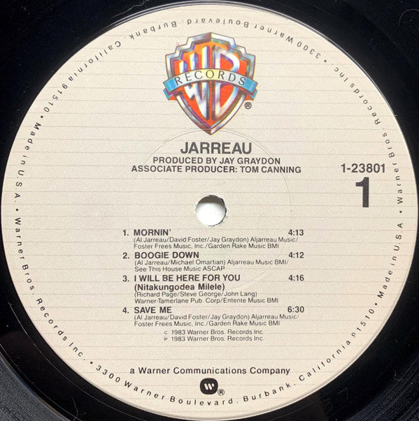 Jarreau* : Jarreau (LP, Album, Win)