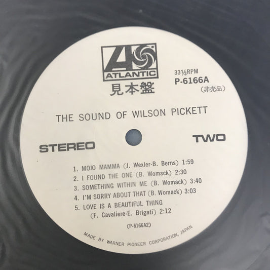 Wilson Pickett : The Sound Of Wilson Pickett (LP, Album, Promo, RE)