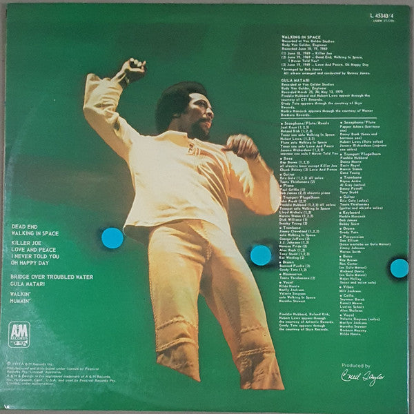 Quincy Jones : Walking In Space Plus (2xLP, Album, Comp)