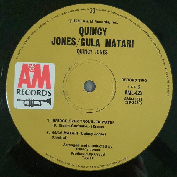 Quincy Jones : Walking In Space Plus (2xLP, Album, Comp)