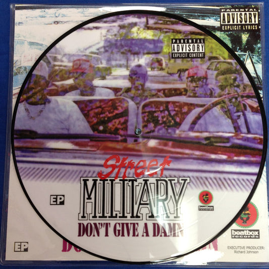 Street Military : Don't Give A Damn (12", EP, Pic)