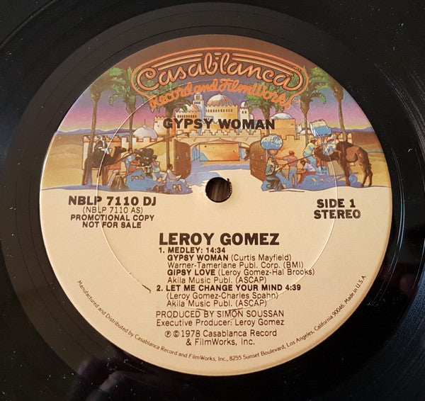 Leroy Gomez : Gypsy Woman (LP, Album, Promo)