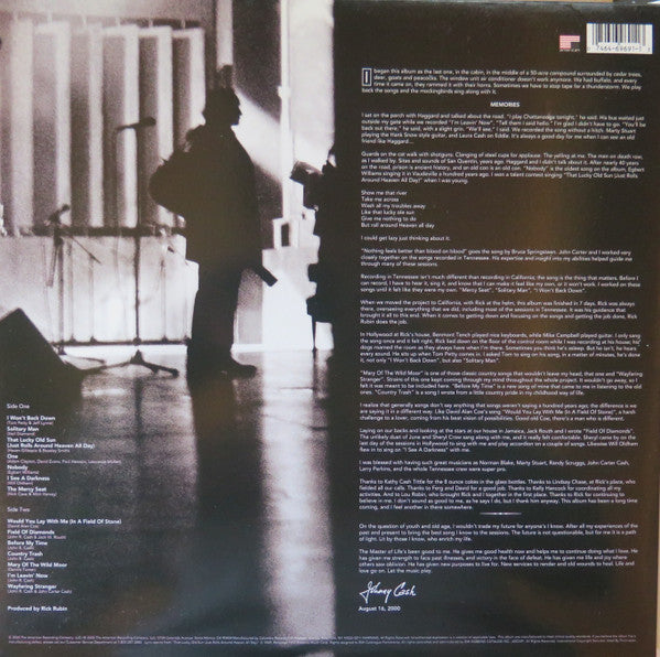 Johnny Cash : American III: Solitary Man (LP, Album)