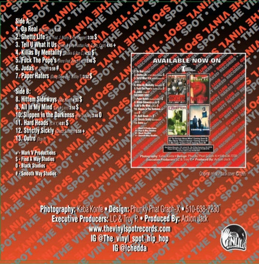 Ghetto Soldiers : Strictly Sickly (LP, Album, Ltd, RE)