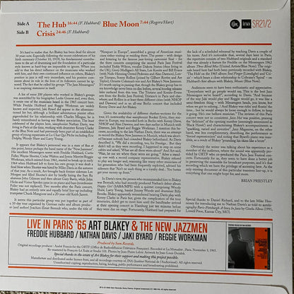 Art Blakey & The New Jazzmen : Live In Paris '65 (LP, Album, Mono, Ltd, RM, 180)