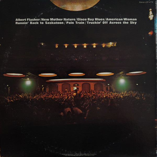 The Guess Who : Live At The Paramount (LP, Album, Gat)