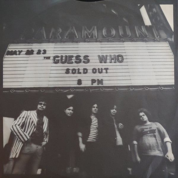 The Guess Who : Live At The Paramount (LP, Album, Gat)