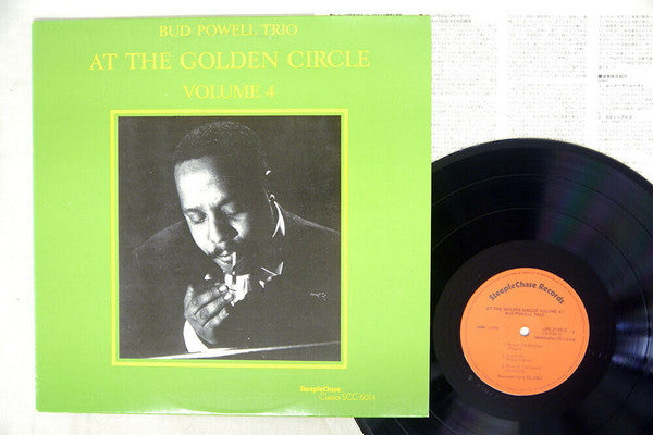 Bud Powell Trio* : At The Golden Circle Volume 4 (LP, Album, Mono, RE)