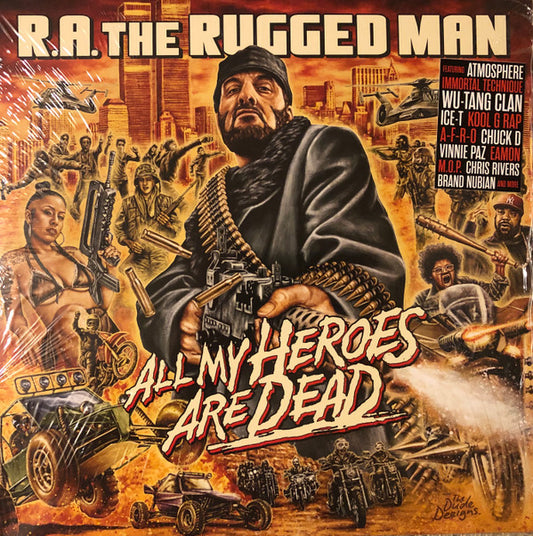 R.A. The Rugged Man : All My Heroes Are Dead (3xLP, Album)