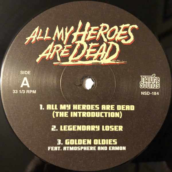 R.A. The Rugged Man : All My Heroes Are Dead (3xLP, Album)