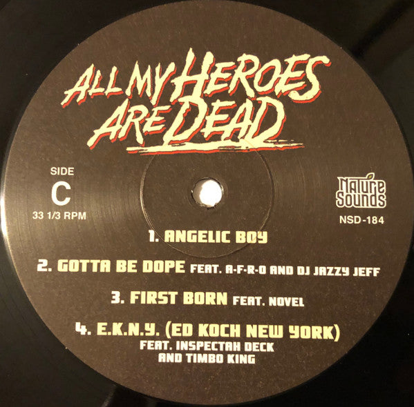 R.A. The Rugged Man : All My Heroes Are Dead (3xLP, Album)